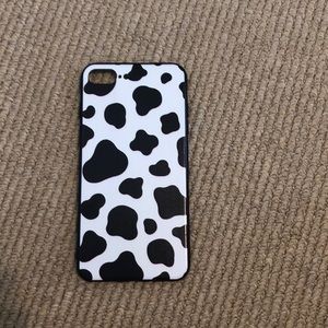 SHEIN cow print phone case for iphone 8 plus
